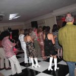 DJ Mike Bowns had the guests doing "The Hustle!"